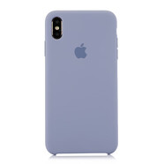 iPhoneXsMax原裝手機殼液態(tài)硅膠情侶11pro蘋果xr保護套SE新款 薰衣草灰 iPhoneXsMax