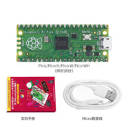 Raspberry Pi Pico開發(fā)板 單片機C++/Python編程入門控制器 入門套餐 PicoW焊好排針 PicoW焊好排針