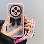 妙之選適用OPPOA3PRO手機殼黑蝴蝶結a1pro新款A8少女A9X可愛(ài)A11X硅膠11S防摔A31手機套A32軟外殼oppoa53s 粉色-SZ2812蝴蝶結+C345 OPPO:A3:Pro