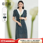 愛(ài)特愛(ài)（EITIE）法式復古波點(diǎn)氣質(zhì)溫柔連衣裙夏季新款泡泡袖襯衫裙6607325 甘葡49 M 160