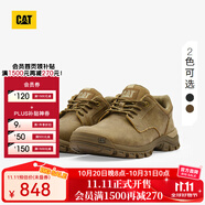 CAT卡特新品男士戶外休閑工裝低幫休閑工鞋商場(chǎng)同款 淺褐色 42