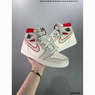 NBA SHOES-NIKE莆田純?cè)?AJ1高幫籃球鞋兔八哥運(yùn)動(dòng)鞋百搭男女情侶休閑頭層0 36