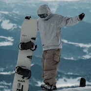 耐克（NIKE） 戶(hù)外軟殼沖鋒衣男裝2025冬季新款防風(fēng)防水ACG登山舒適訓練服男 梭織連帽夾克/雪山灰/假一罰十 L