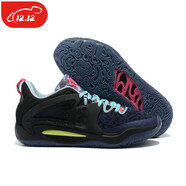 CLENIKEED杜蘭特KD15代籃球鞋男白灰熒光黃藍紫綠桔紅全掌氣墊減震防滑女 kd15深藍 全掌zoom+react NIKE 38  NIKE
