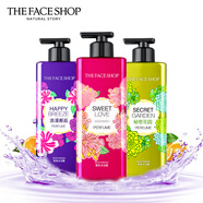 菲詩小鋪（THE FACE SHOP）香水沐浴露花香留香網(wǎng)紅男女香氛香體乳家庭裝沐浴液沐浴球套裝 默認)-6款可備注自選3款