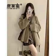 唐菓蜜新款連衣裙女2025春秋女裝學(xué)生韓系學(xué)院風(fēng)小個子jk制服套裝裙子 格子襯衫 L