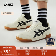 亞瑟士ASICS男鞋女鞋運(yùn)動(dòng)休閑鞋復(fù)古籃球鞋百搭板鞋 COURT MZ 米白色/黑色 36