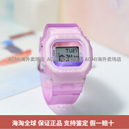 卡西歐手表女BABYG數顯小方塊高中生防水腕表BLX565560BGD560圖 BGD-560WL-4粉嫩嫩