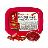 韓今韓式辣醬 韓國進(jìn)口部隊火鍋拌飯辣牛肉粉絲湯醬 辣椒醬烤肉醬200g