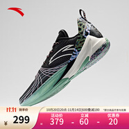安踏（ANTA）速決6籃球鞋丨全掌氮科技籃球鞋穩(wěn)定支撐防滑耐磨運(yùn)動鞋 城堡灰/基礎(chǔ)黑-2 39