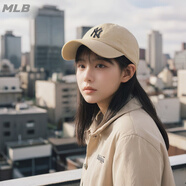 美職棒（MLB）帽子男帽女帽春夏季透氣遮陽(yáng)帽新款休閑帽鴨舌帽軟頂運動(dòng)棒球帽 紐約洋基隊/深棕色/66 均碼 F