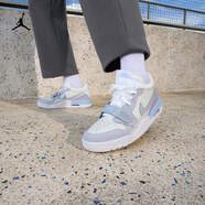 耐克（NIKE）Jordan官方耐克喬丹AJ312男子運動(dòng)鞋秋季新款低幫抓地HQ1190 101白/太空灰/白/氫藍/山峰白 41