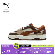 彪馬（PUMA）【面包鞋】厚底美拉德色滑板鞋男女板鞋 PUMA-180 389267 雪白色-焦糖色-28 42