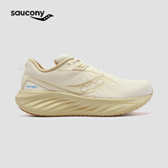 Saucony【彭于晏同款】索康尼勝利22專(zhuān)業(yè)強緩震跑鞋男厚底跑步鞋運動(dòng)鞋男 米咖啡601【彭于晏同款】 44.5