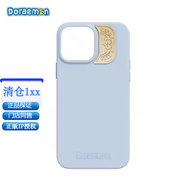蘋果授權(quán)店Apple聯(lián)名哆啦A夢iPhone14Promax系列磁吸液態(tài)硅膠殼 霧靄藍(lán)（磁吸款） iPhone14Pro