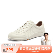 拔佳休閑鞋男2025夏通勤軟底德訓運動(dòng)鞋EYR30BM5 米白色 43