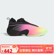 阿迪達斯 （adidas）男 籃球系列 D.O.N. ISSUE 7 籃球鞋 JR7697 黑/粉/淡黃  41