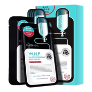 可萊絲韓國進(jìn)口補水美提亮保濕滋潤水潤肌膚男女膠原蛋白面膜透 竹炭美白面膜3盒30片