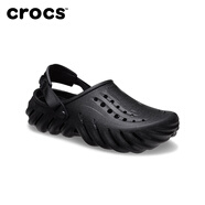 Crocs王俊凱同款卡駱馳波波洞洞鞋男戶外沙灘鞋包頭拖女鞋207937 黑  -001 尺碼偏大，選小一碼 M 36/37 4W6(220mmb