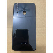 vivoY3電池蓋全新手機(jī)原裝后蓋前殼中框卡托開機(jī)音量鍵 Y3 u3x黑色后蓋+按鍵+卡托