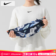耐克（NIKE）斜挎包男士 25秋季新款運(yùn)動(dòng)包情侶女士腰包跑步胸包耐磨單肩包 HJ8368-451 MISC
