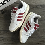 阿迪達(dá)斯（adidas）官方男鞋女鞋 情侶中國紅新年款運(yùn)動鞋耐磨防滑低幫休閑鞋板鞋 3462 白紅色/休閑通勤百搭 37