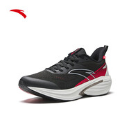 安踏（ANTA）火箭7代氮科技專業(yè)競速跑步鞋男冬季運動鞋男跑鞋體測訓(xùn)練鞋 基礎(chǔ)黑/經(jīng)典紅/紙莎白-1 40 (男7)