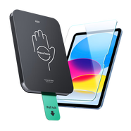 億色【秒貼除塵倉】適用于 于iPad 11/10鋼化膜air11/13保護膜202 [書(shū)本秒貼盒]高清*1片裝 iPadAir72025款(11英寸)M3