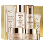 柏氏（PAT'S）青春凈透潔膚乳+抗皺精粹液柔膚水+精華乳+面霜+眼精華+眼霜 潔面120ml+乳80ml+水120ml+霜50g+眼霜20g+眼精華25ml