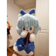 執愛(ài)【現貨速發(fā)】fumo東方project 琪露諾周邊公仔玩偶水晶絨玩具娃娃 琪露諾-手偶公仔