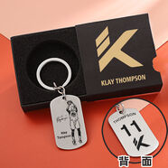 NBA籃球鑰匙扣鏈圈掛件庫(kù)里詹姆斯包掛飾鞋標(biāo)科比紀(jì)念品禮物 湯普森