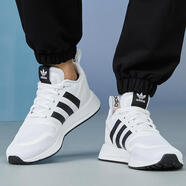 阿迪達(dá)斯 （adidas）男鞋夏季新款X_PLR三葉草運動鞋網(wǎng)面透氣輕便跑步鞋學(xué)生休閑鞋 FX5118白色黑 39