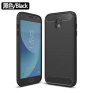 三星GalaxyJ7Pro2017手機(jī)殼三星J7pro保護(hù)套防摔硅膠TPU拉絲軟殼 黑色【即將售空】 三星Galaxy J7 Pro 2017