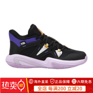 迪卡儂（DECATHLON）兒童籃球鞋NBA湖人籃球鞋體育學(xué)校訓(xùn)練運(yùn)動(dòng)鞋IVO3 洛杉磯湖人-黑色 36