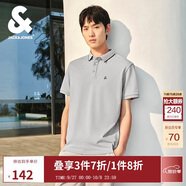 杰克·瓊斯（JACK&JONES） 春季新款多色可選胸前刺繡基礎百搭翻領(lǐng)短袖polo衫男225106011
