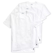 Polo Ralph LaurenT恤男裝男士春夏季棉短袖奢侈品精梳棉3件套裝上衣半截袖名牌禮物 簡(jiǎn)約白色-國際品牌t恤男裝 M （胸圍97-102厘米）