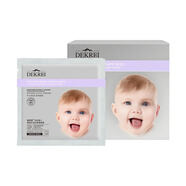 迪凱瑞（DEKREI）媽媽嬰兒面膜復活草舒緩修護骨膠原保濕補水海洋珍珠水光透亮新品 媽媽嬰兒葡萄籽滋潤柔嫩面膜 10片/盒