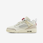 耐克（NIKE）女鞋JORDAN SPIZIKE大童運動鞋簡版AJ4米色實戰(zhàn)籃球鞋 FQ3950-100 37.5