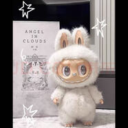 前方高能拉布布盲盒娃娃3.0公仔玩偶三代盲盒搪膠玩偶掛件禮物 58厘米大天使【帶禮盒裝】