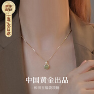 珍·尚銀和田玉銀925項鏈女七夕情人節(jié)生日禮物女生小眾輕奢高級女朋友 【和田玉】福袋項鏈