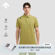 DESCENTE迪桑特TRAINING系列綜訓(xùn)TOUGH男士速干短袖POLO衫夏季 MU-芥末黃 XL (180/100A)