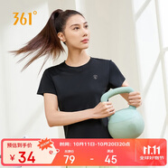 361°短袖女潮流t恤女士夏季新款速干衣運動跑步瑜伽服662424126H-7