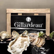 半藍島法國Gillardeau吉娜朵生蠔鮮活進口吉拉多刺身生蠔貝類海鮮 N0(135-160g/只）24只