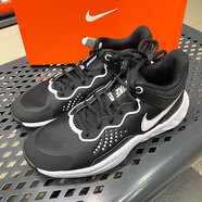 耐克（NIKE）男鞋2025新款夏季實戰(zhàn)籃球鞋抗扭中幫輕便緩震運動休閑鞋 DD9311-003黑白 44.5