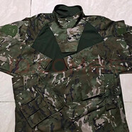新款夏季正版原廠(chǎng)新式迷彩蛙服戶(hù)外工作訓練服套裝上衣褲子 墨色單上衣 均 碼 175/92-96