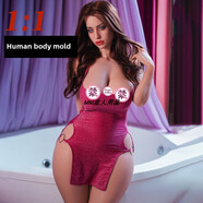 全硅膠娃娃為男子，歐洲和美國的胖女人，進(jìn)入下半身，真實(shí)的娃娃 158CM升級版下體+液態(tài)鉑金全硅膠身體+硅膠
