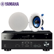 雅馬哈（Yamaha）HTR-3072+IC600 音箱吸頂式音響天花吊頂式背景音樂藍牙音響USB（3件套）