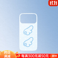 FUNNYRICH單獨背板適用iPhone17/16ProMax手機殼蘋果15新款液態(tài)硅膠保護套A 波點天使翅膀-背板磨砂背板 iPhone17ProMax