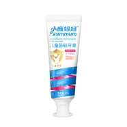 小鹿媽媽（FAWNMUM）兒童牙膏 兒童齒科清潔牙膏 寶寶幼兒果味牙膏清新口氣2-12歲適用 草莓味60g