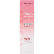 蜜濃（MINON）【官方】日本氨基酸溫和隔離防曬乳25g 敏感肌妝前修飾 滋潤(rùn)清透 25.1g 粉色